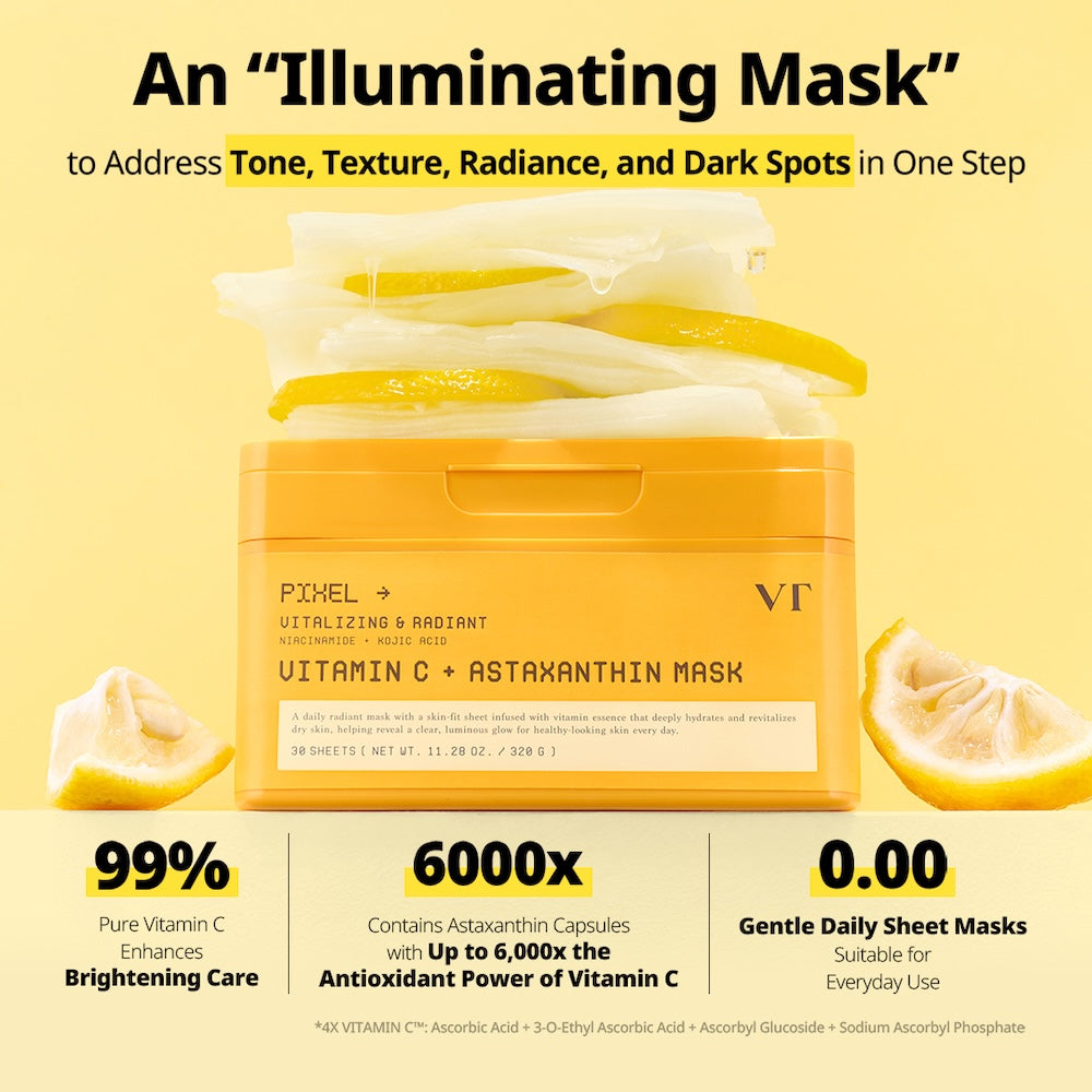 Vitamin C Astaxanthin Mask 320g*30ea | VT Cosmetics