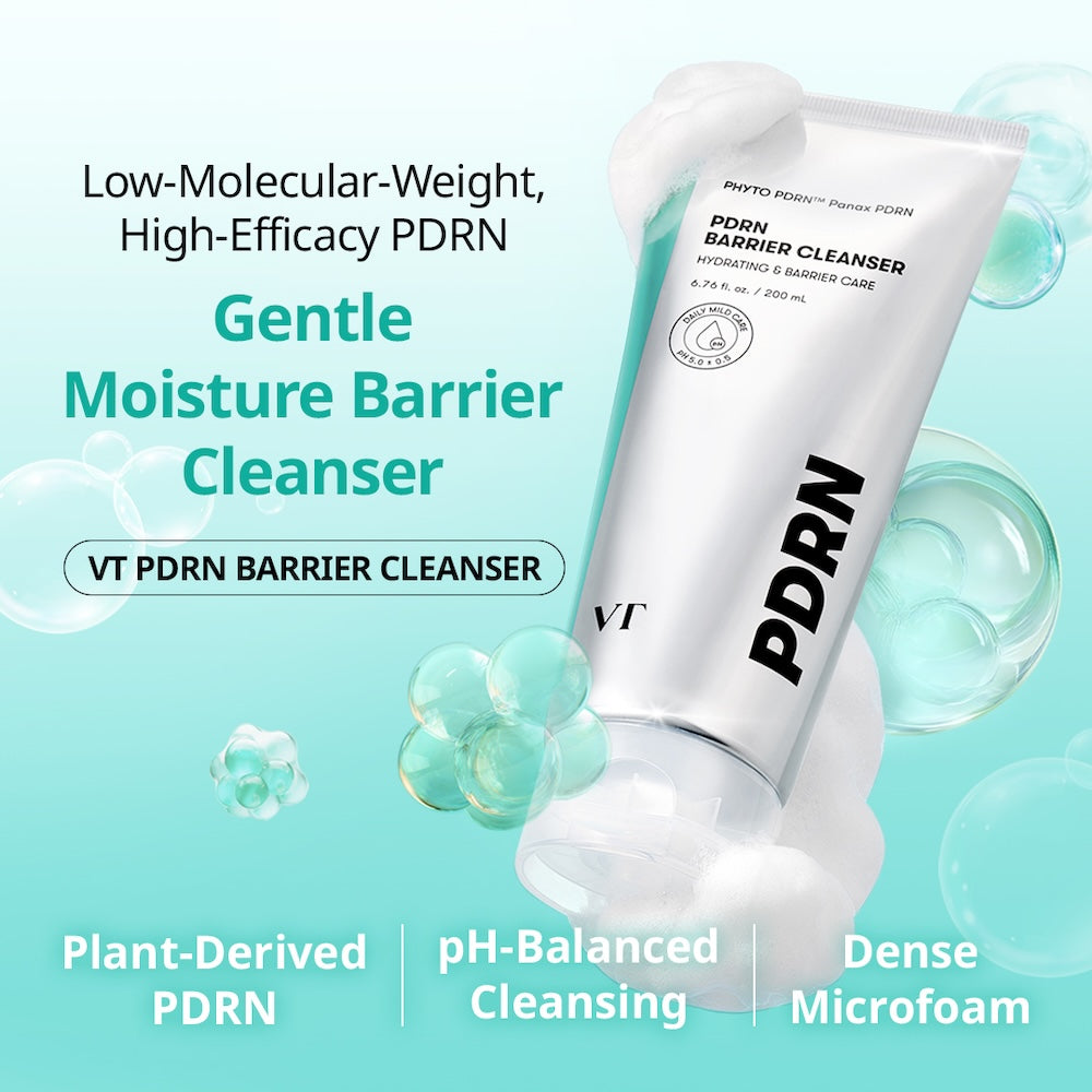 VT Cosmetics PDRN Barrier Cleanser - Artisanal Luxury Care