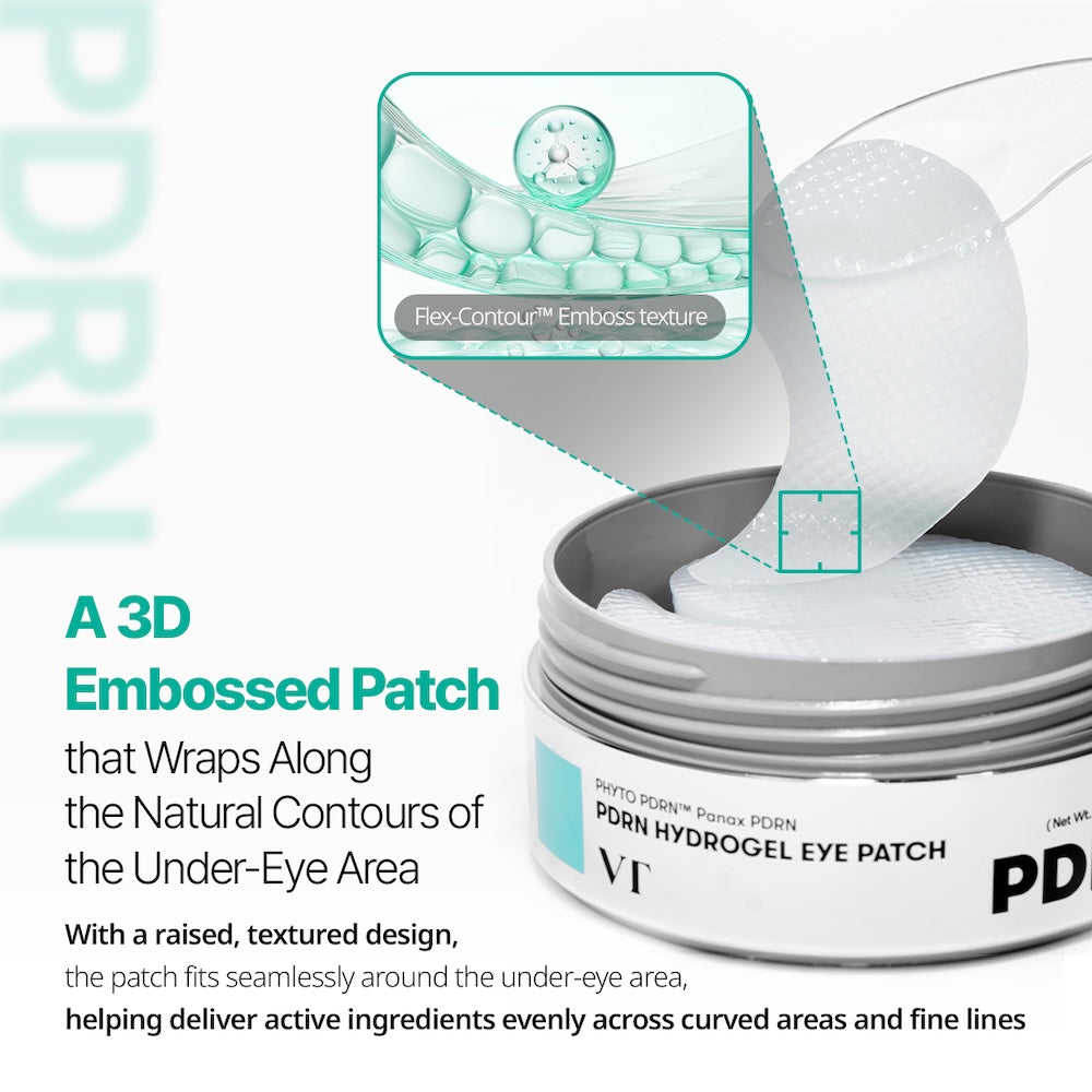 PDRN Hydrogel Eye Patch 72g | VT Cosmetics