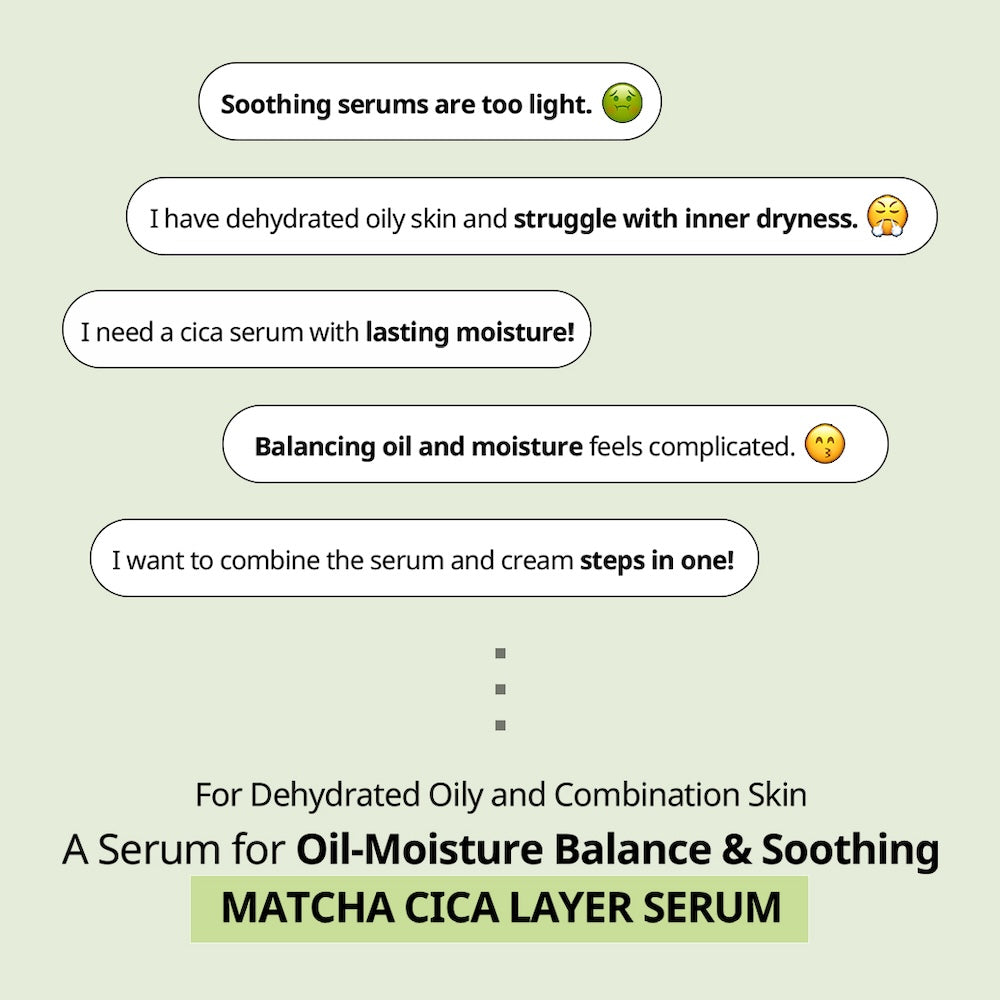 Matcha Cica Layer Serum 30ml | VT Cosmetics