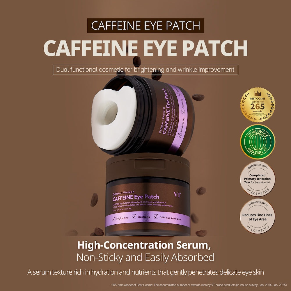 CAFFEINE Eye Patch 110ml*60ea | VT Cosmetics