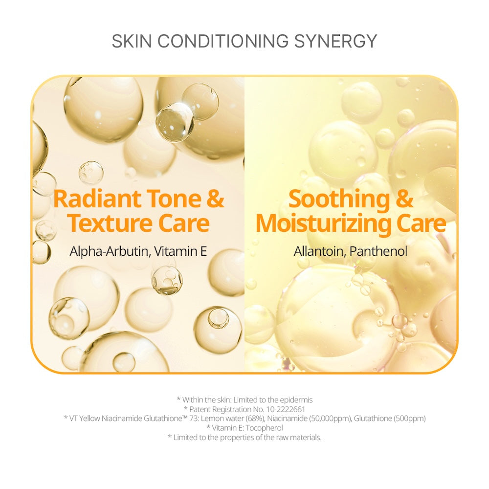 Niacinamide Glutathione Yellow Micro Bubble Serum 70ml | VT Cosmetics