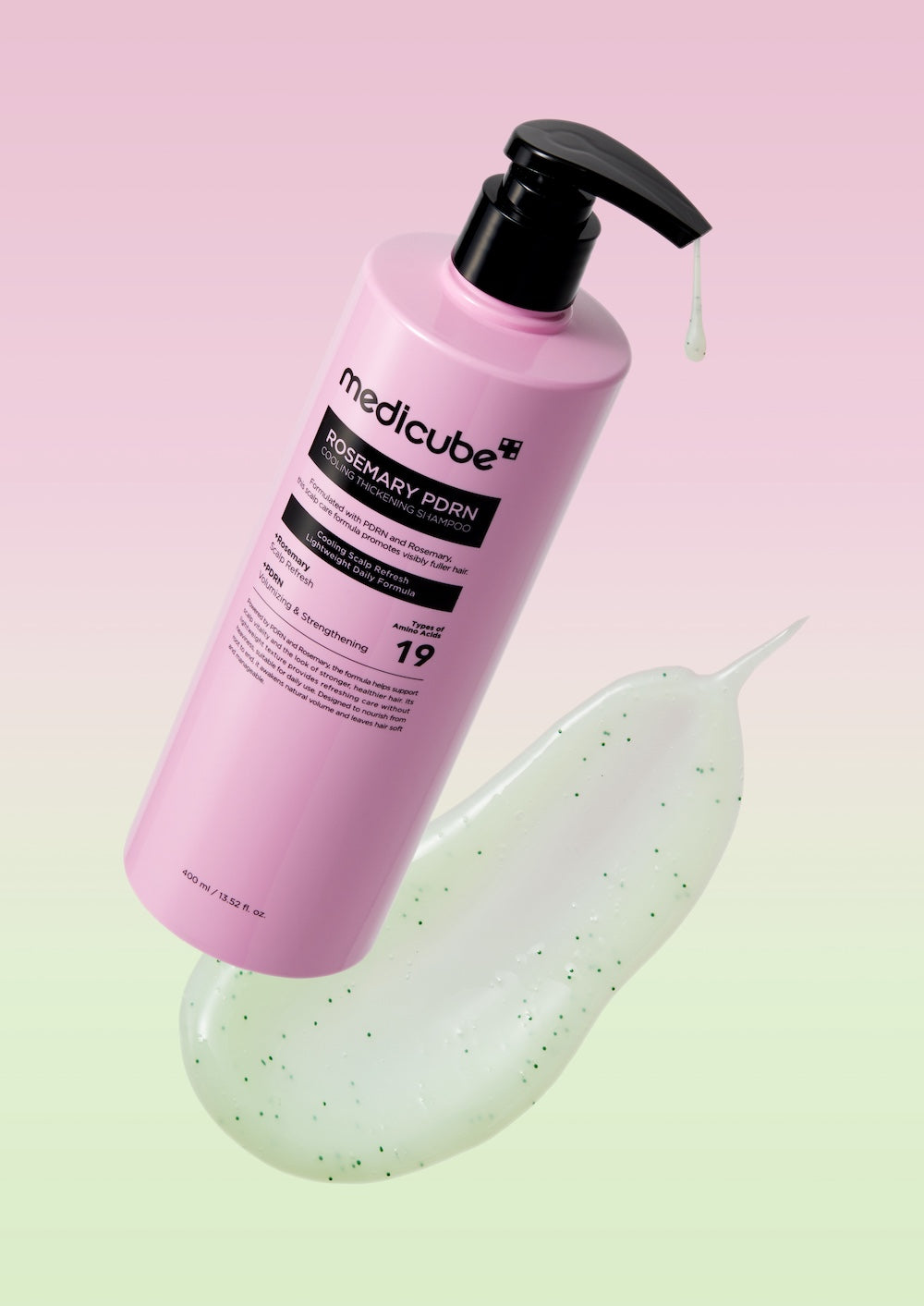 Rosemary PDRN Cooling Thickening Shampoo 400ml | MEDICUBE