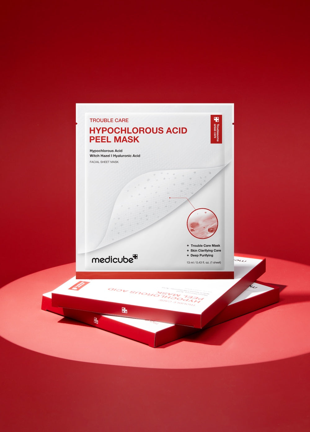Hypochlorous Acid Peel Mask 3ea | MEDICUBE