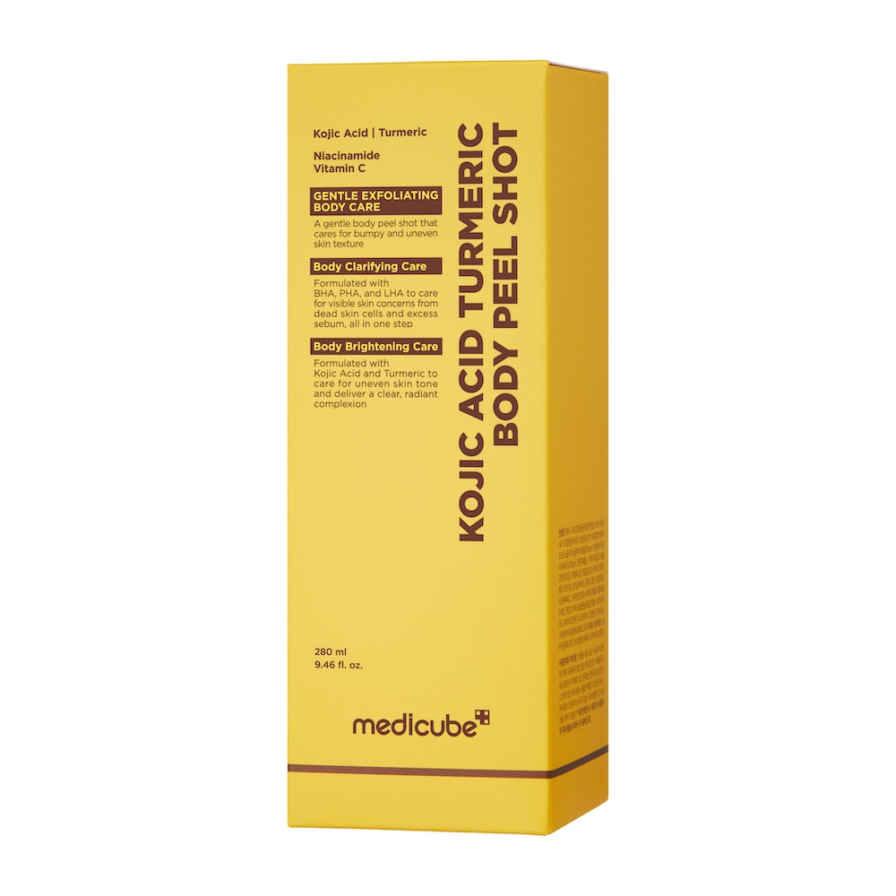Kojic Acid Turmeric Body Peel Shot 280ml | MEDICUBE
