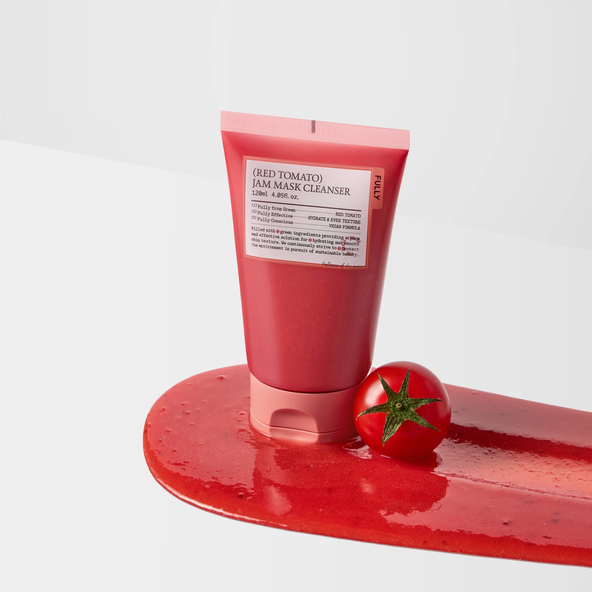 Red Tomato Jam Mask Cleanser 120ml | FULLY