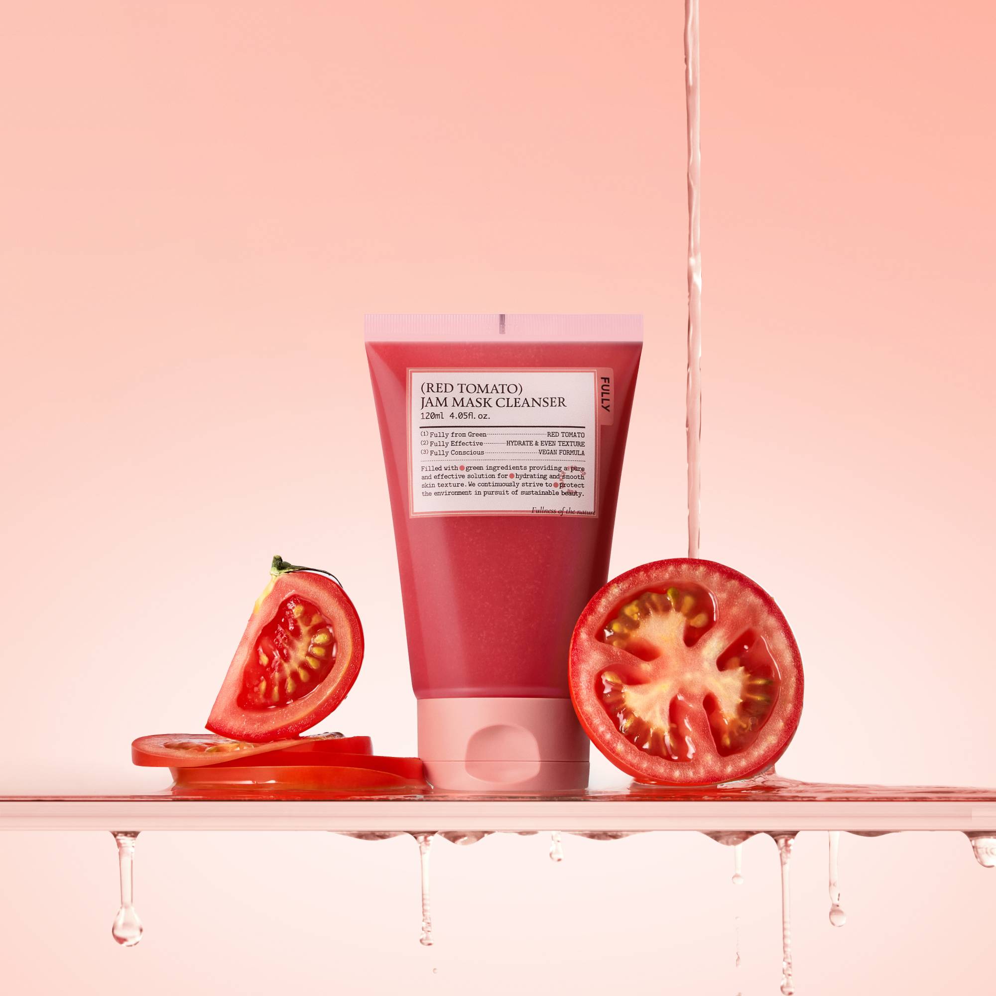Red Tomato Jam Mask Cleanser 120ml | FULLY