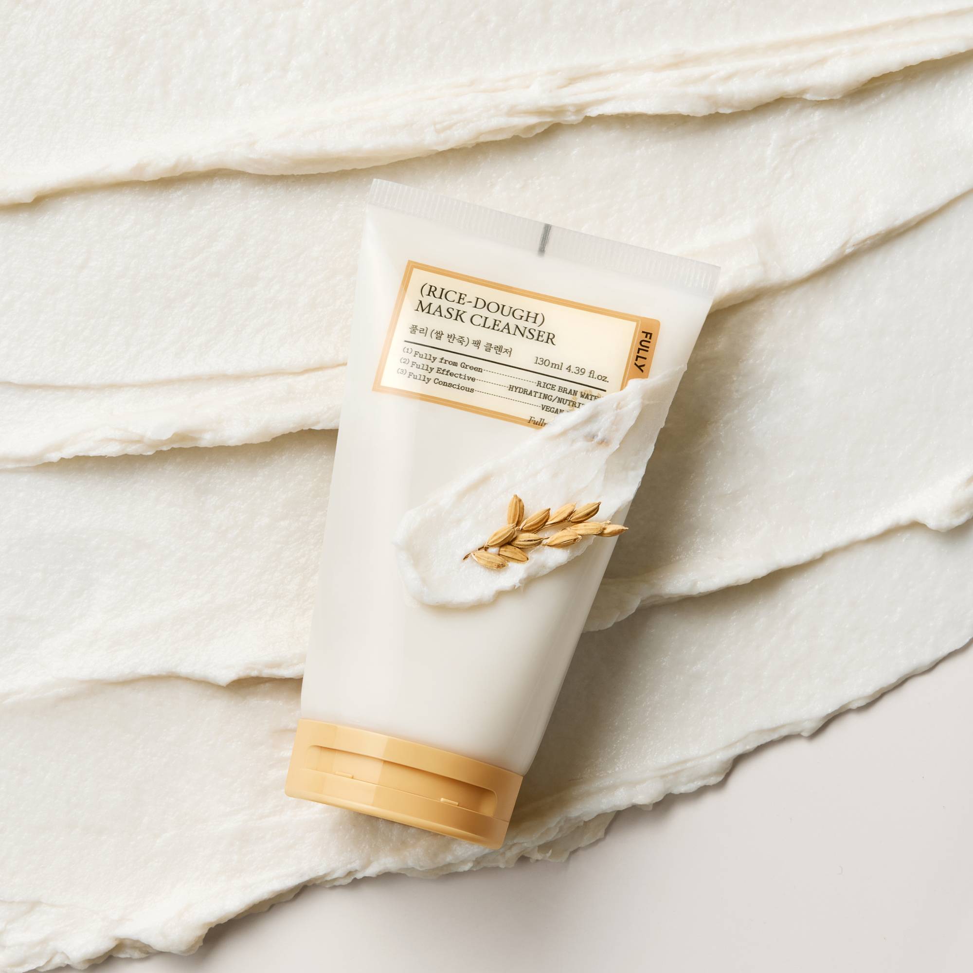 Rice-Dough Mask Cleanser 130ml | FULLY