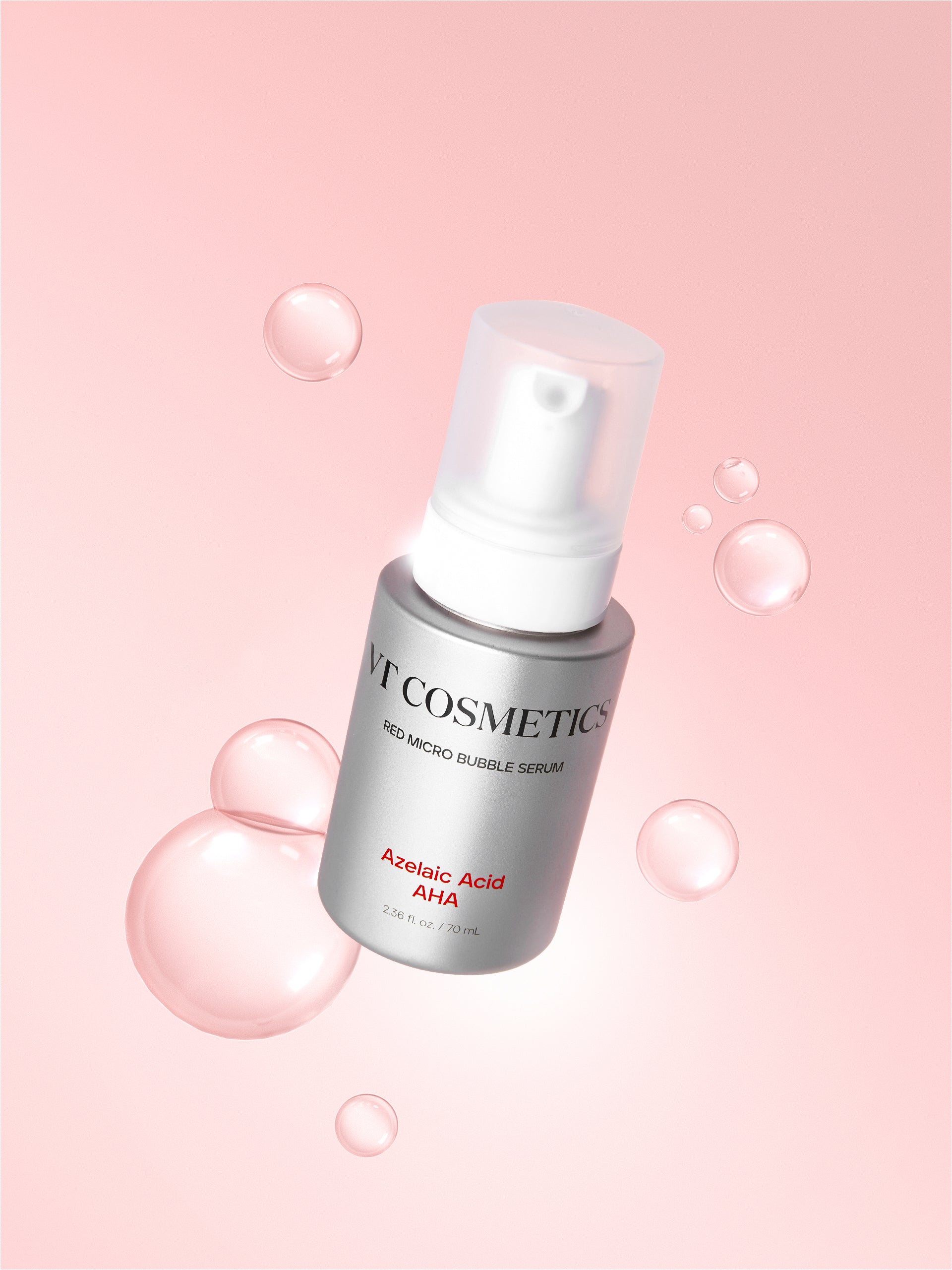 AZ AHA Red Micro Bubble Serum 70ml | VT Cosmetics