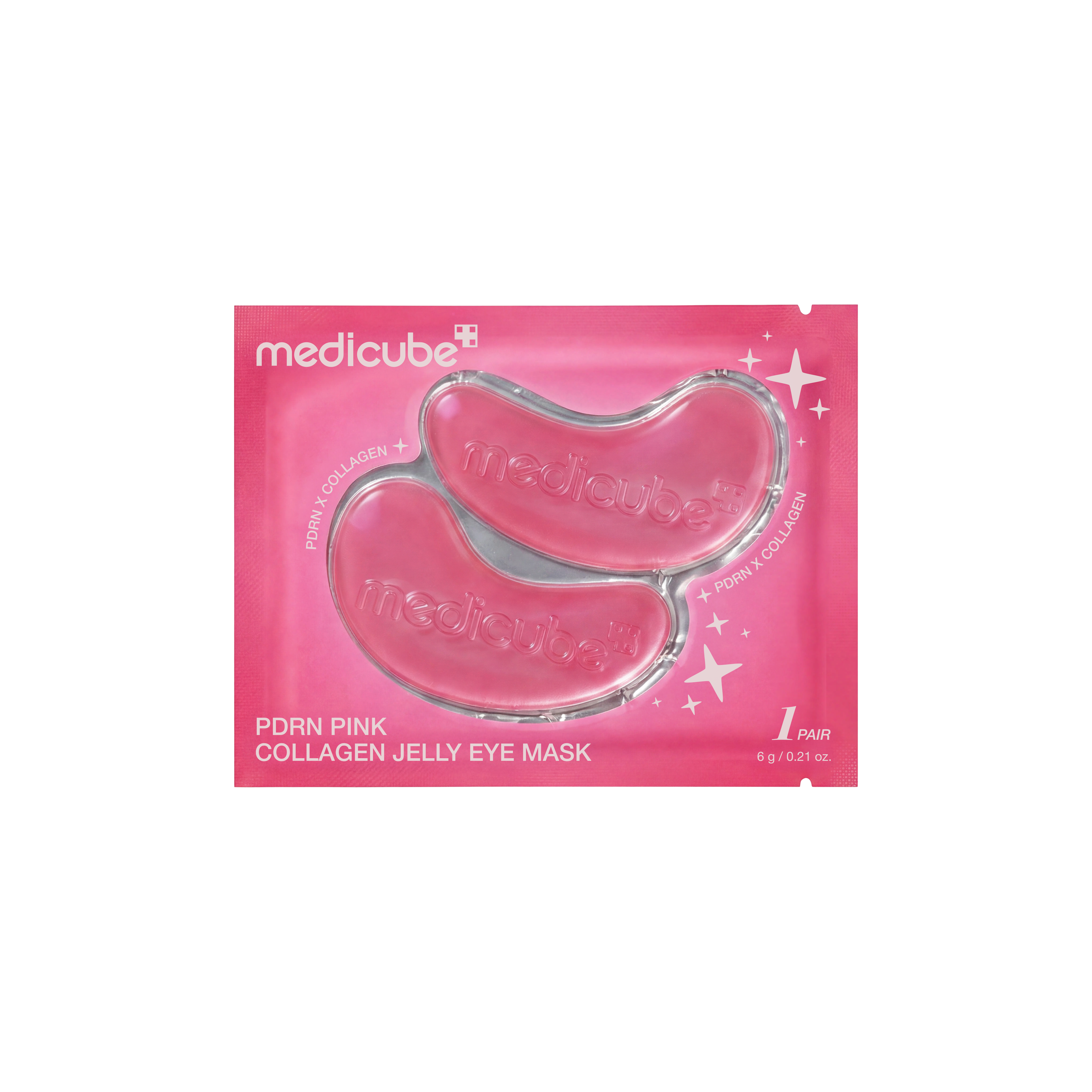 MEDICUBE PDRN Pink Collagen Jelly Eye Mask - Hydrating Luxury