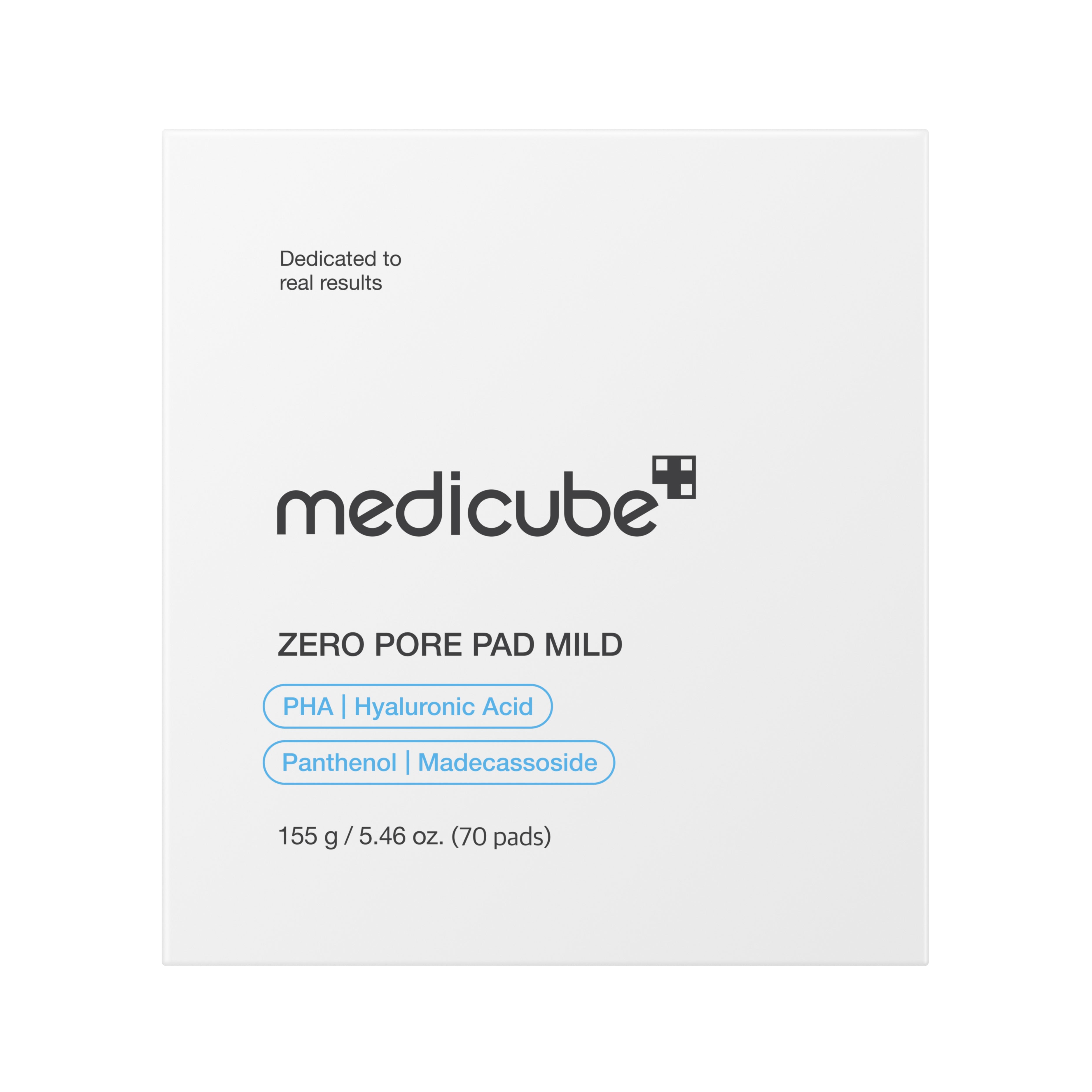 MEDICUBE Zero Pore Pad Mild | Gentle Exfoliating Toner Pads