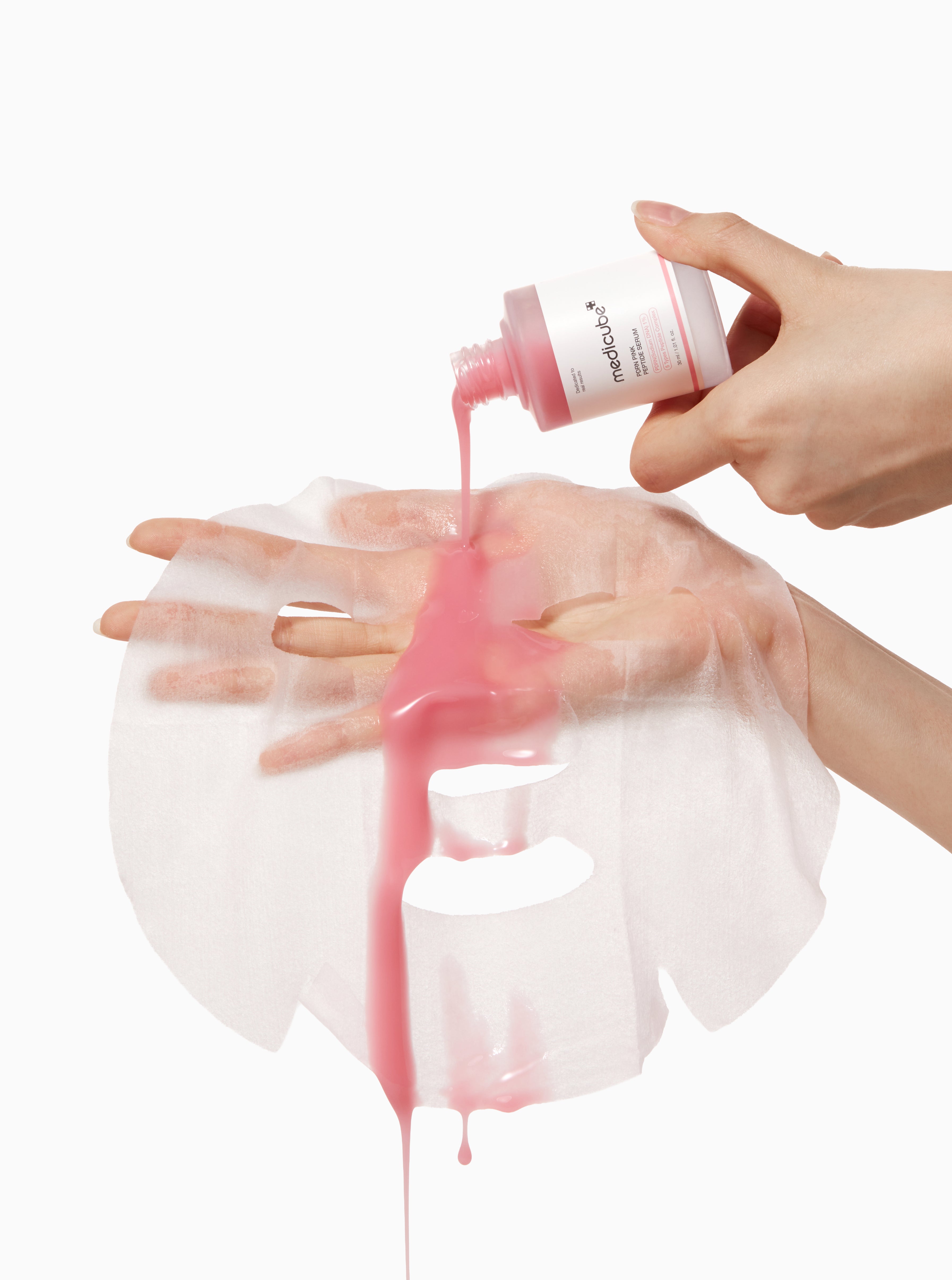 PDRN Pink Peptide Serum Mask 23ml | MEDICUBE