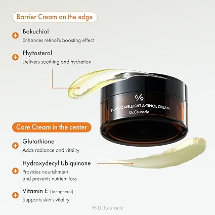 Dr. Ceuracle Pure VC Mellight A-Tinol Cream for Radiant Skin
