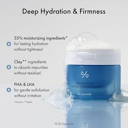 Dr. Ceuracle Hyal Reyouth Melting Foaming Balm - Hydrating Cleanser