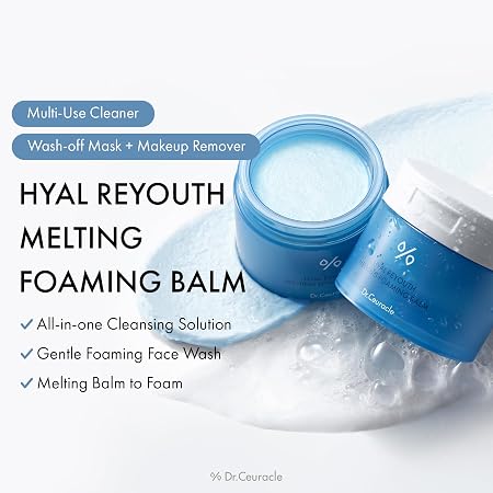 Dr. Ceuracle Hyal Reyouth Melting Foaming Balm for Hydration