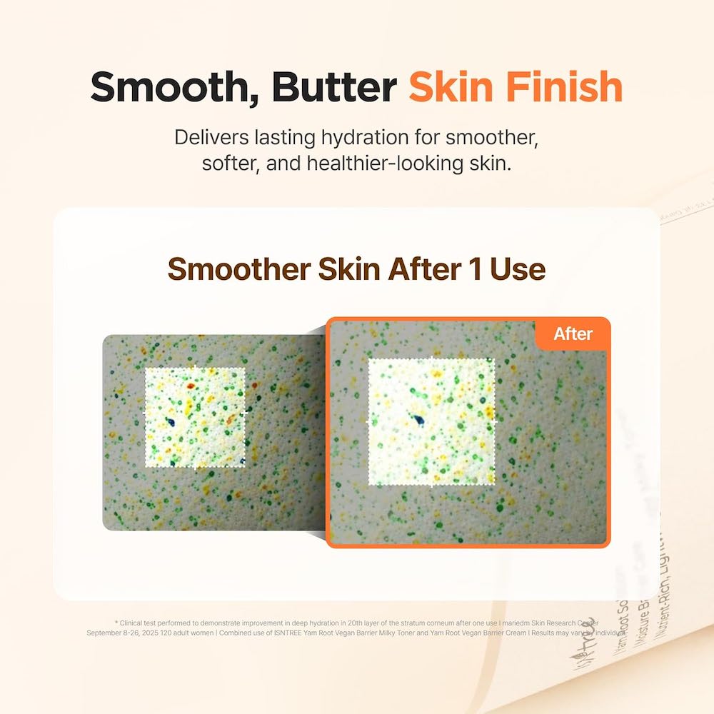 ISNTREE Yam Root Milky Toner – Luxurious Hydration for Radiance
