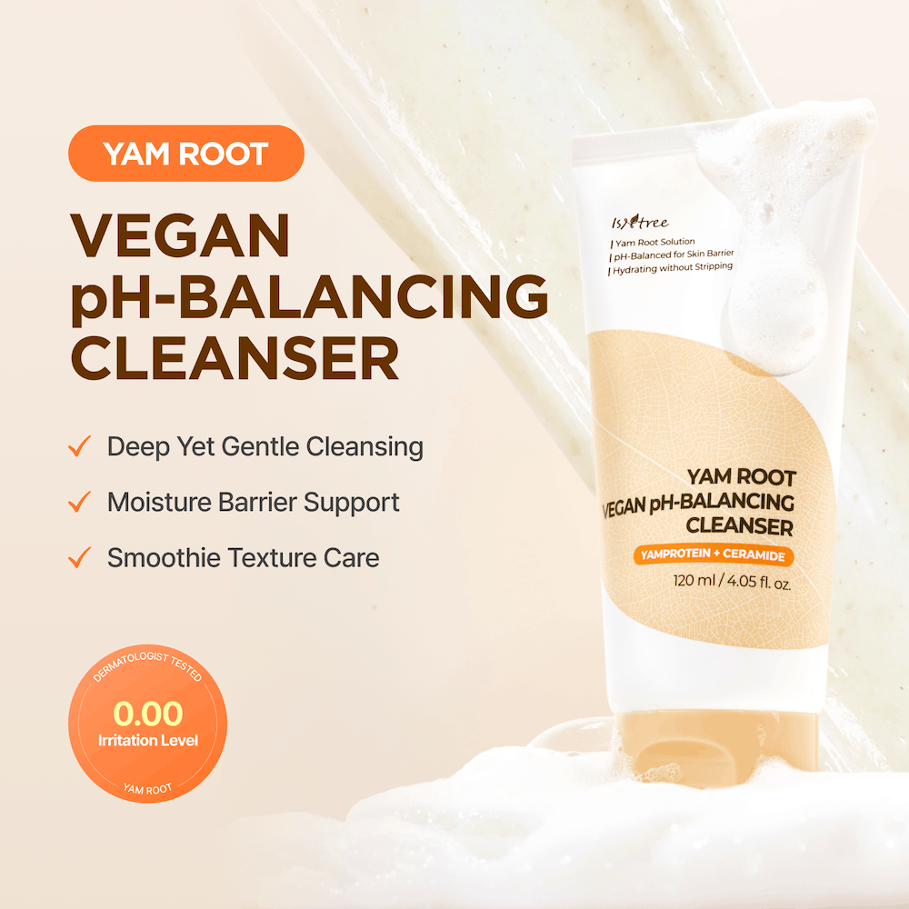 ISNTREE Yam Root Cleanser – Hydrating Luxury for Radiant Skin