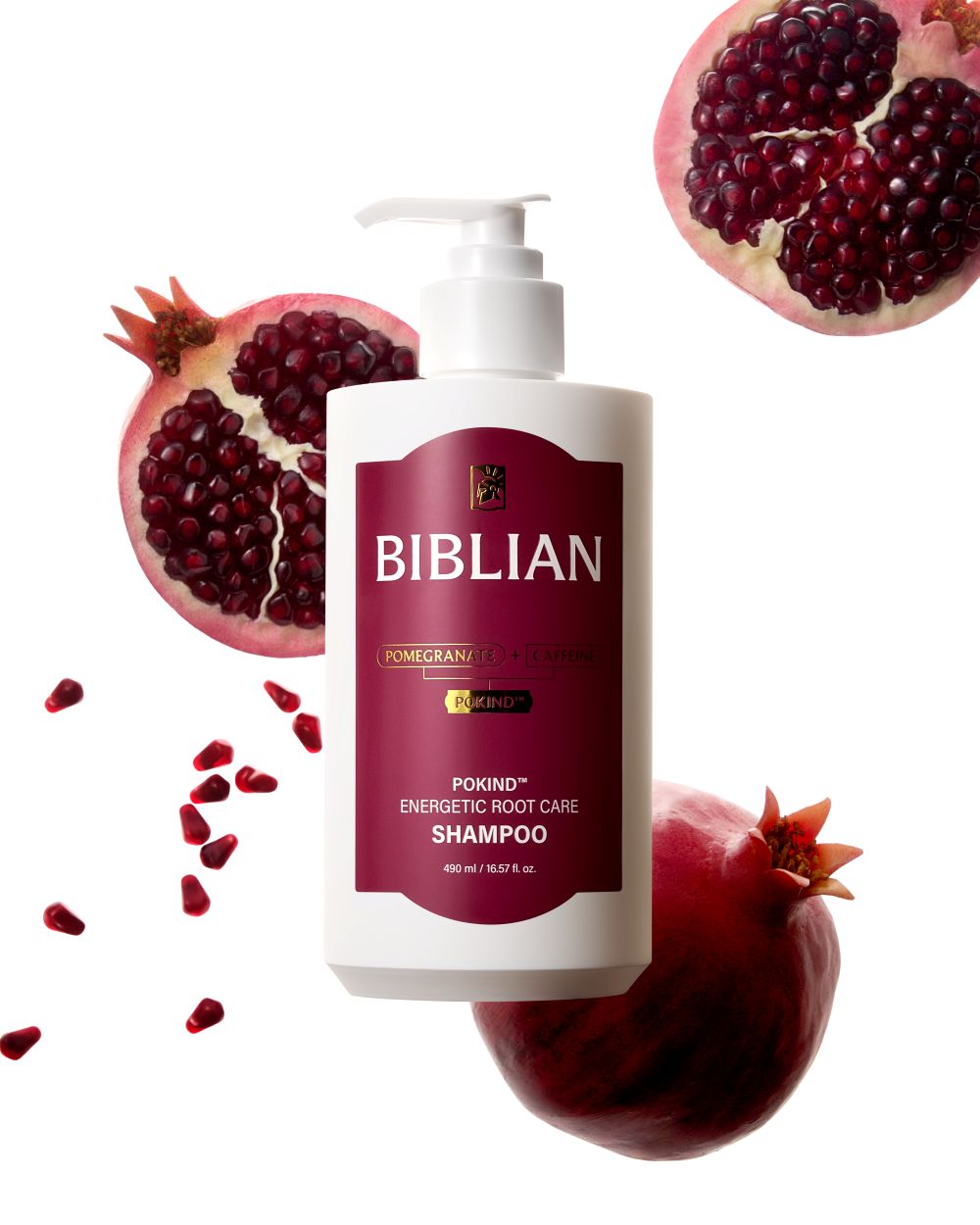 Pokind Energetic Root Care Shampoo 490ml | BIBLIAN