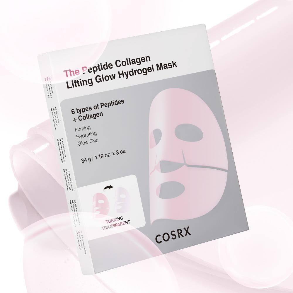 COSRX Peptide Collagen Hydrogel Mask | Radiant Firming Treatment