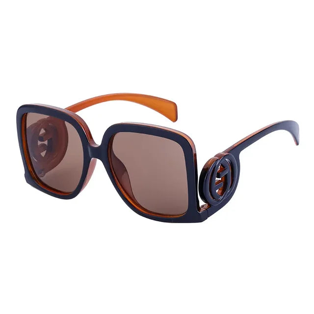 Ethereal Elegance Oversized Sunglasses for Women | ULZZANG BELLA