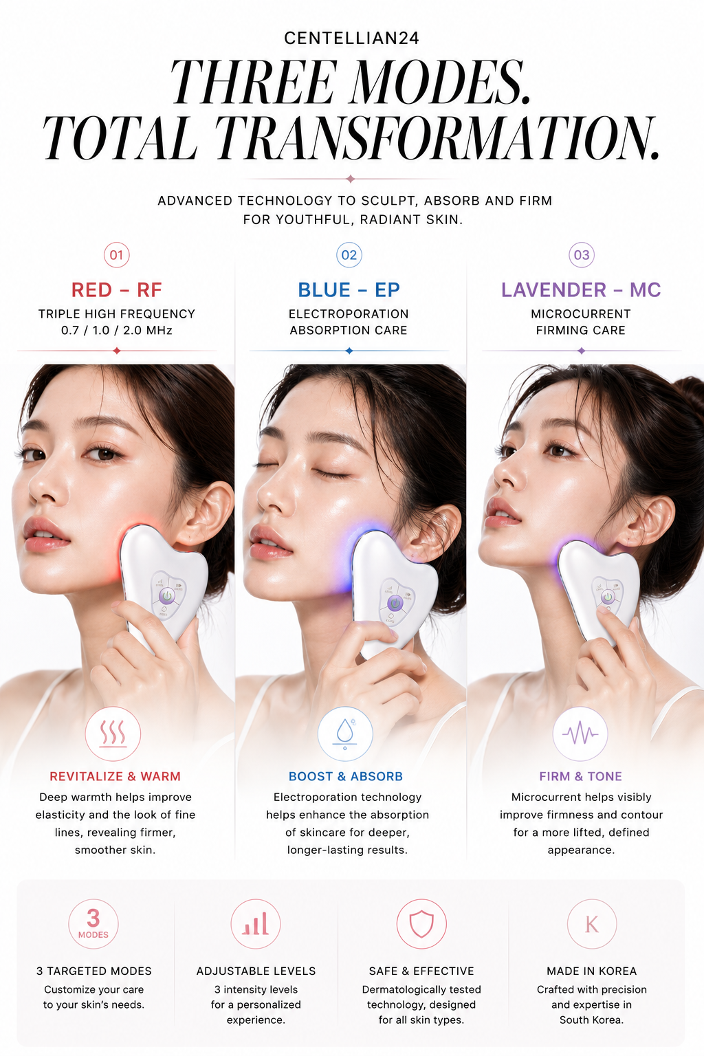 Radiant Lifting Gua Sha Device for Youthful Skin | Centellian24