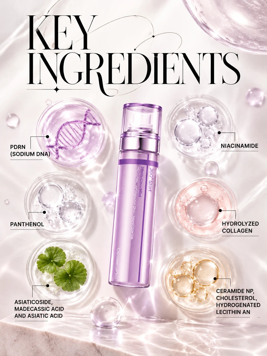 360º Shot PDRN Glow Mist 120ml | Centellian24 | Centellian24 360º Shot PDRN Glow Mist 120ml | Hydration