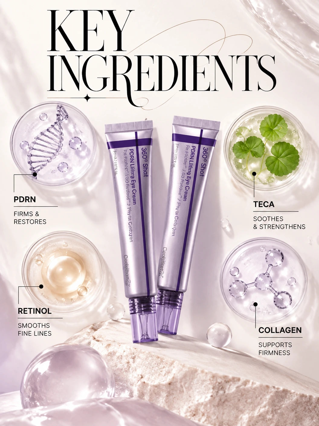 360º Shot PDRN lifting Eye cream 30ml*2ea | Centellian24 | Centellian24 PDRN Eye Cream – Retinol Firming Care