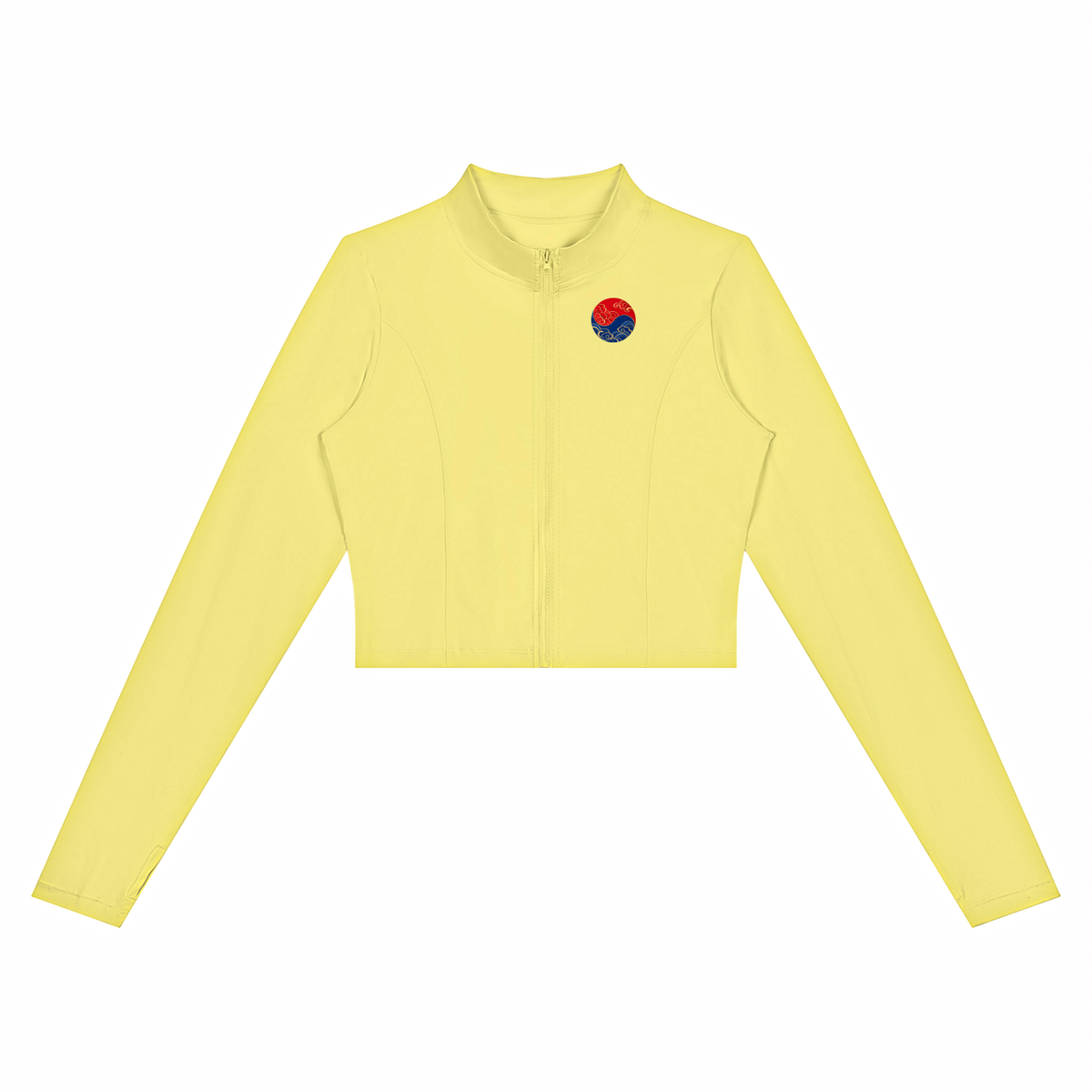 Korean Tiger Cropped Training Jacket | ULZZANG BELLA