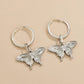 Exquisite Diamond Butterfly Fashion Earrings for Women | ULZZANG BELLA