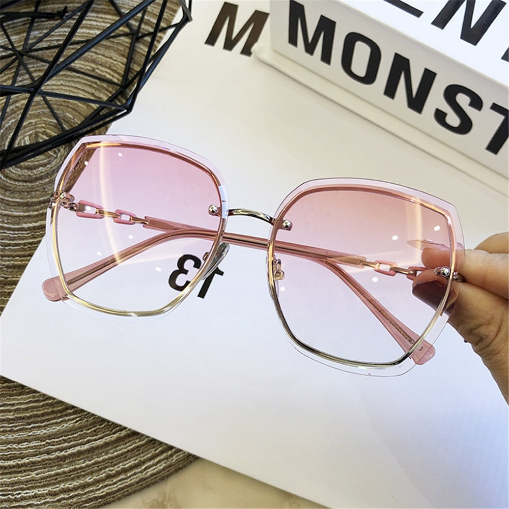 Vintage Square Polarized Sunglasses: Stylish Eyewear for Women | ULZZANG BELLA