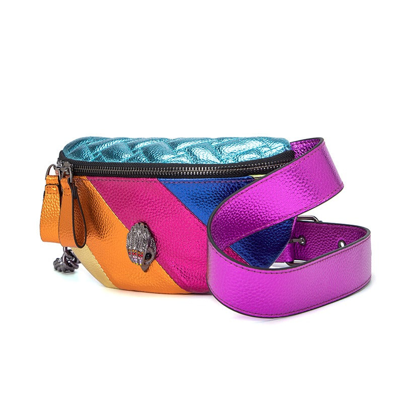 Elegant Colorful Chain Single Shoulder & Chest Bag | ULZZANG BELLA