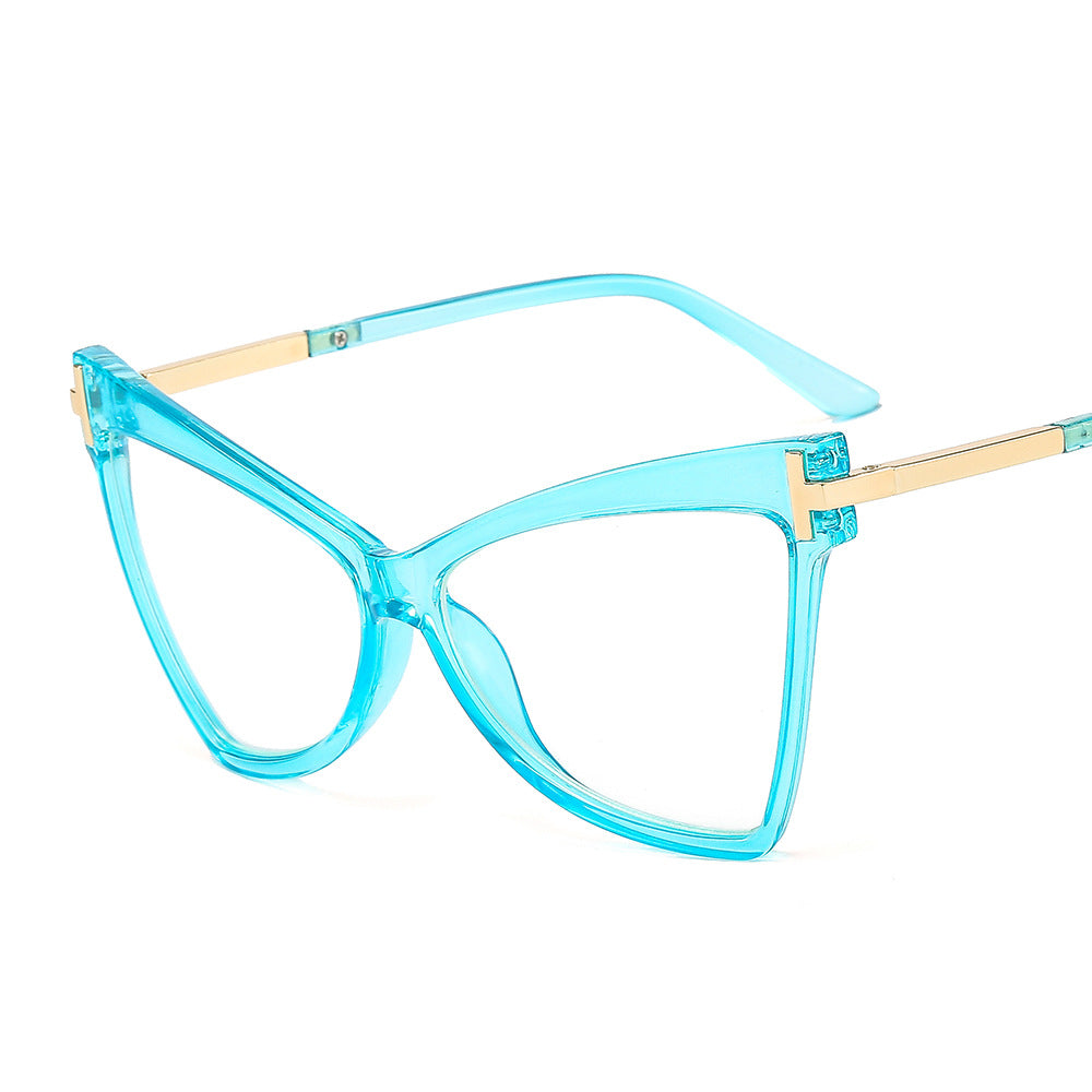 Chic T-Shaped Cat Eye Anti Blue Light Sunglasses for Women | ULZZANG BELLA