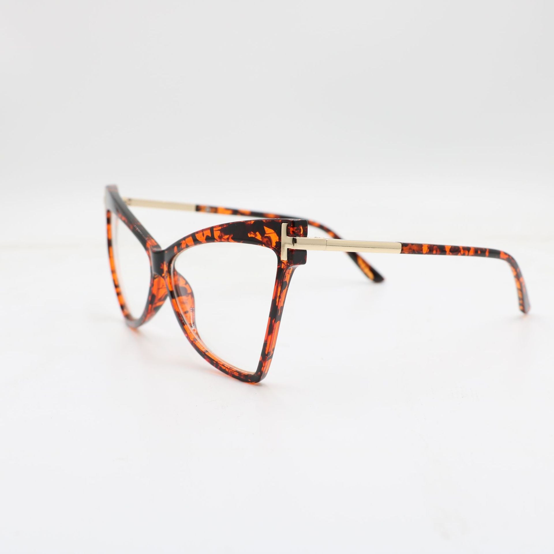 Chic T-Shaped Cat Eye Anti Blue Light Sunglasses for Women | ULZZANG BELLA
