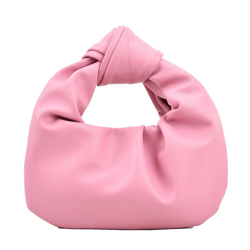Pleated Cloud Bag in Luxurious PU Leather | ULZZANG BELLA