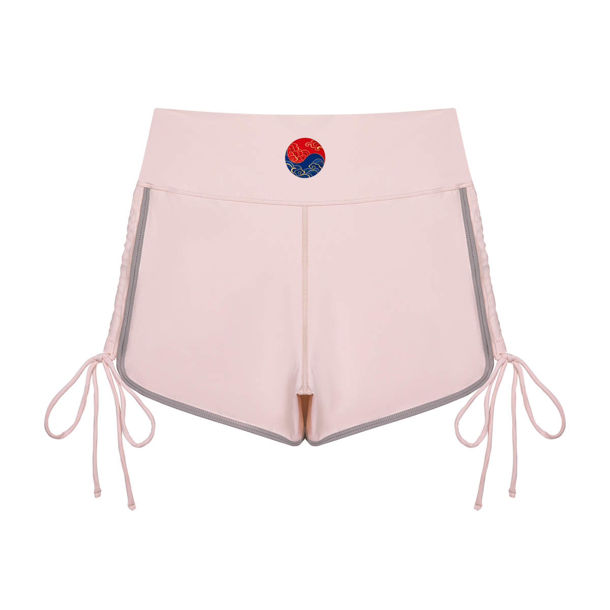 ULZZANG BELLA High-Waisted Yoga Shorts for Effortless Elegance