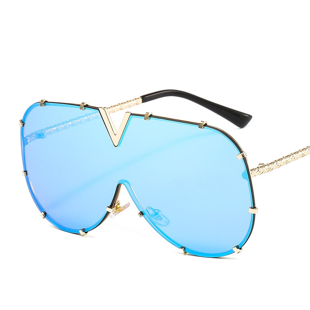Luxury Vintage Square Sunglasses: Retro Oversized Eyewear for Women | ULZZANG BELLA