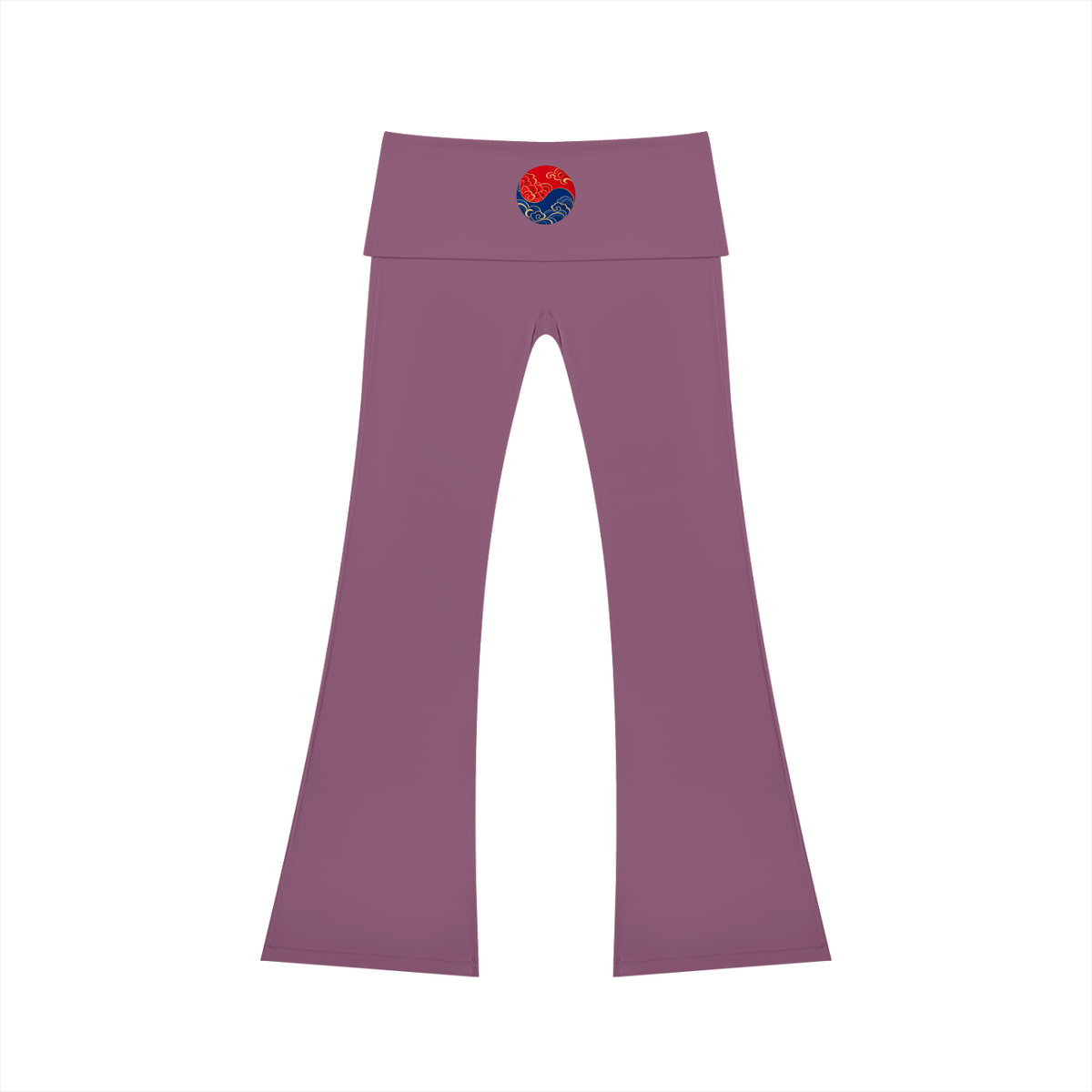 ULZZANG BELLA Sculpt Flare High-Rise Yoga Pants for Effortless Elegance