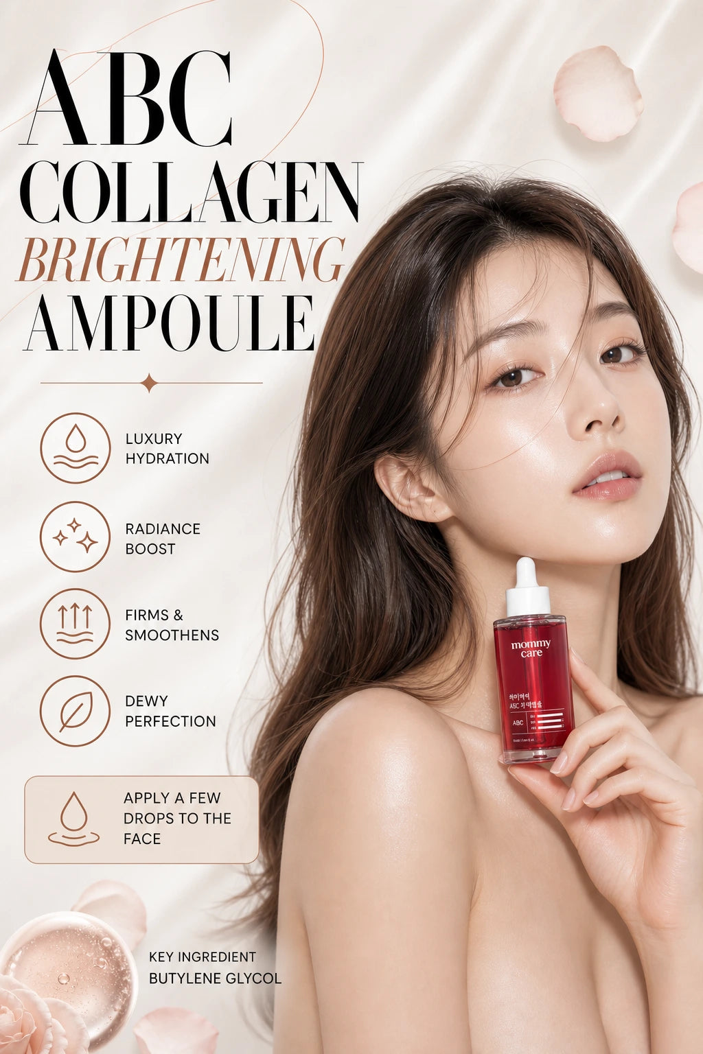 ABC Collagen Brightening Ampoule 30ml | Mommycare | Mommycare ABC Collagen Brightening Serum – Artisanal Luxury
