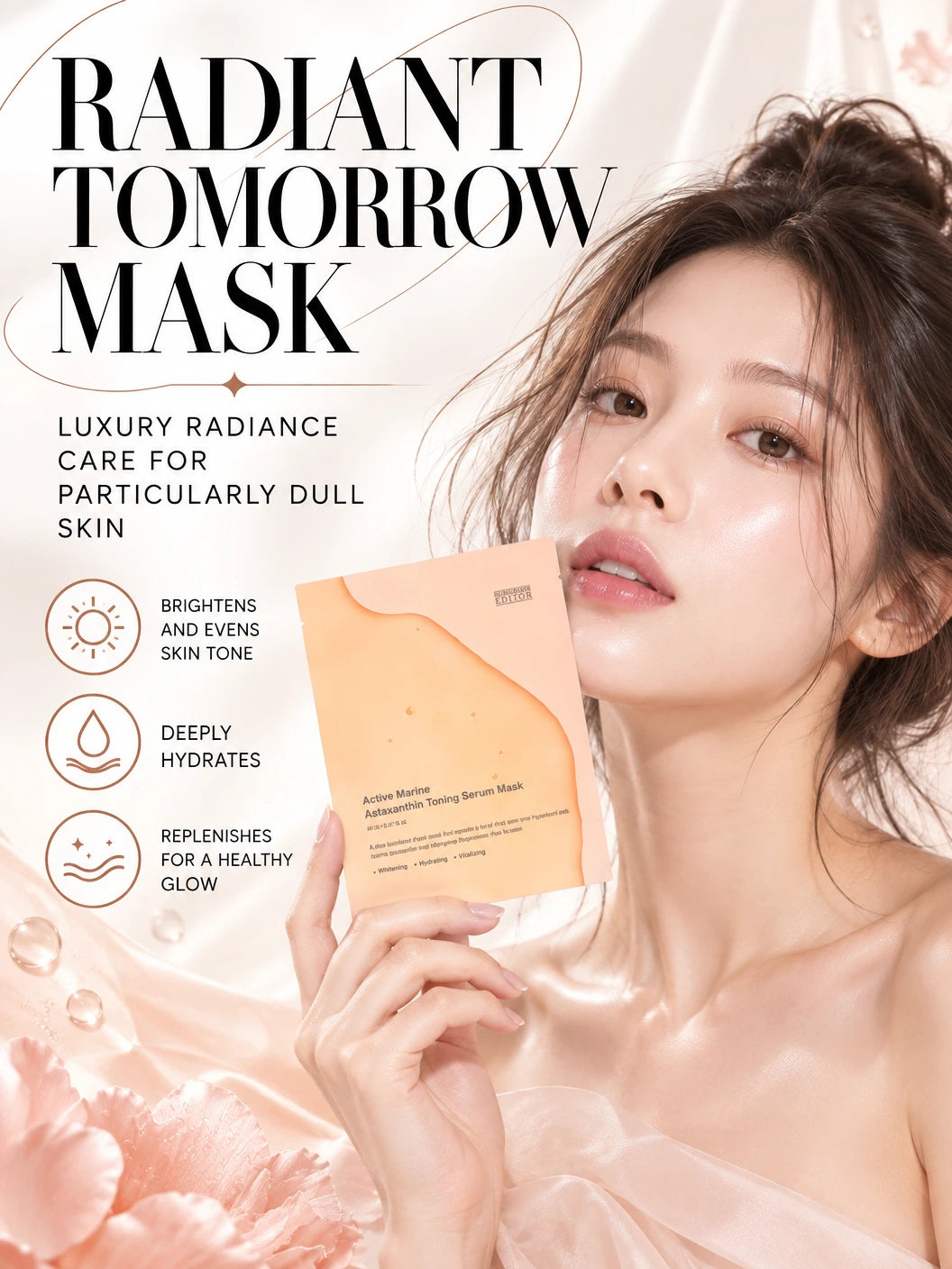 Active Marine Astaxanthin Mask 23g | Sungboon Editor | Sungboon Editor Luxury Marine Astaxanthin Serum Mask