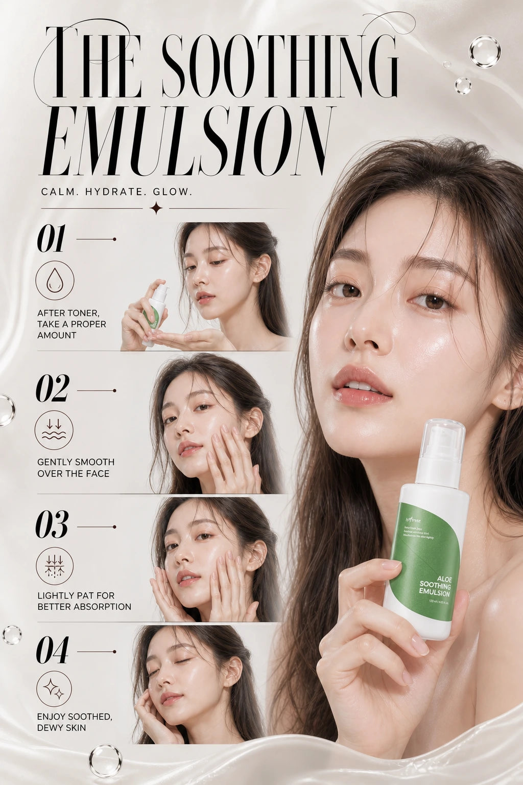 Aloe Soothing Emulsion 120ml | ISNTREE | ISNTREE Aloe Soothing Emulsion - Handcrafted Luxury Cream