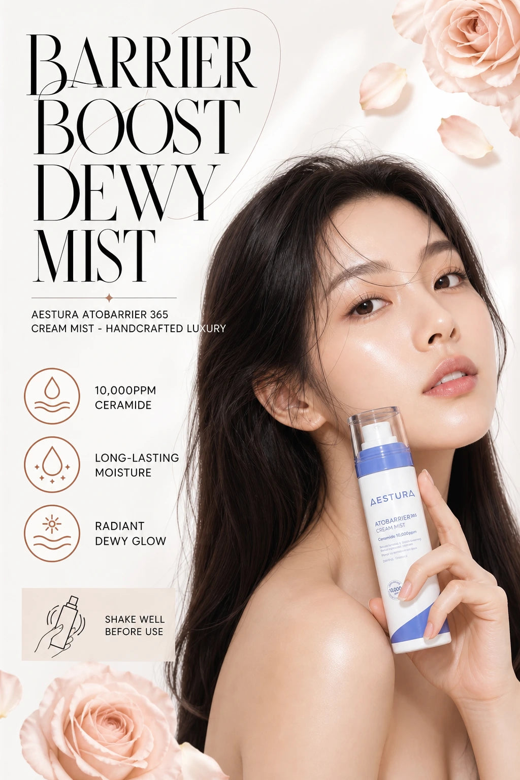 Atobarrier 365 Cream Mist 120ml | AESTURA | AESTURA Atobarrier 365 Cream Mist - Handcrafted Luxury Hydration