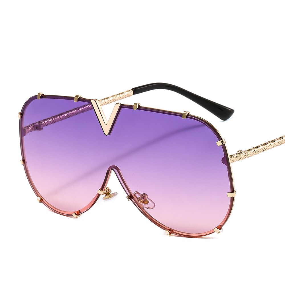 Luxury Vintage Square Sunglasses: Retro Oversized Eyewear for Women | ULZZANG BELLA