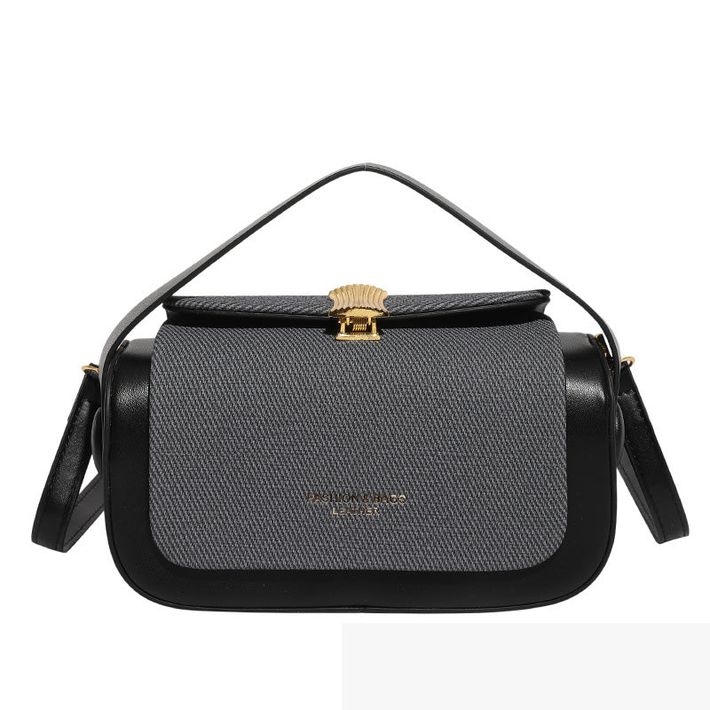 Elegant Minimalist Luxury Small Square Crossbody Bag | ULZZANG BELLA