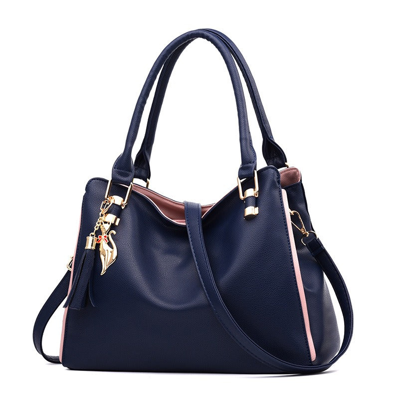 Elegant Large Capacity Handbag for Stylish Middle-Aged Women | ULZZANG BELLA