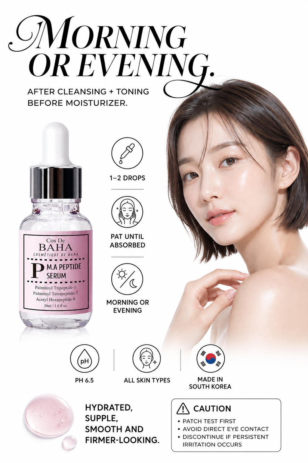 P M.A Peptide Serum 30ml | COS DE BAHA