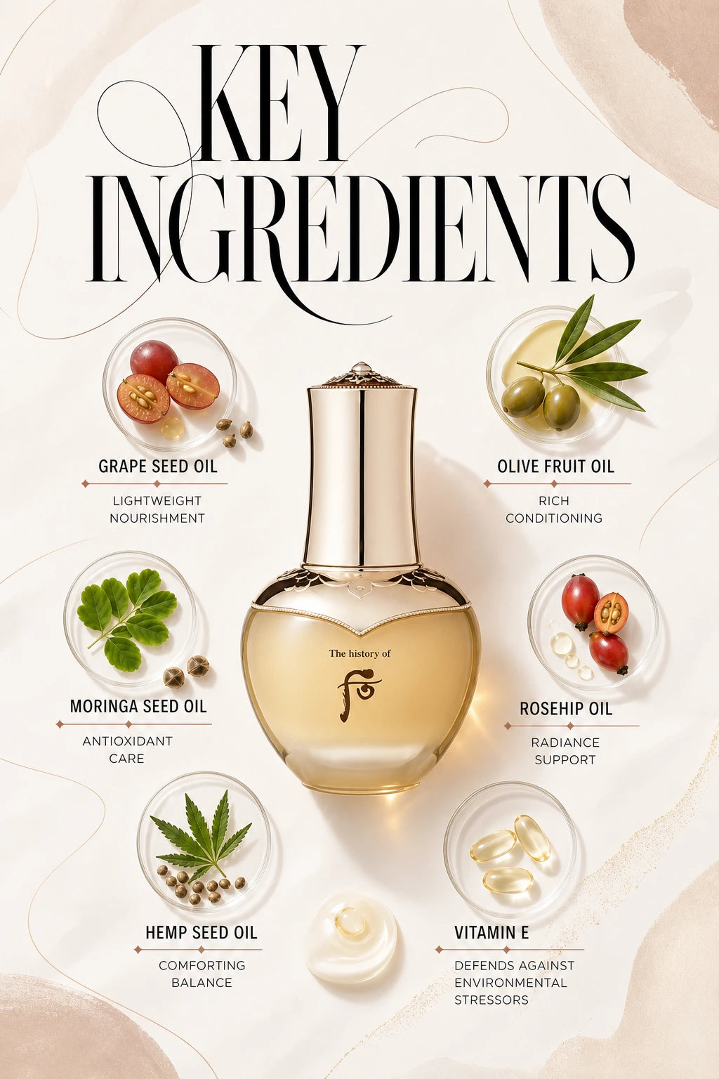 Cheongidan HwaHyun Gold Ampoule 40ml | The History of Whoo | The History of Whoo Gold Ampoule – Artisanal Luxury Serum