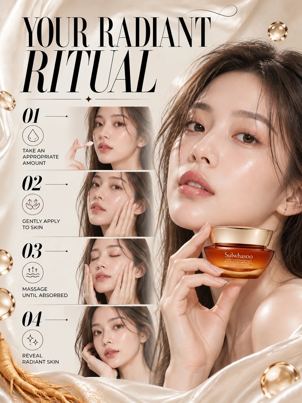 Concentrated Ginseng Rejuvenating Cream Rich | Sulwhasoo | Sulwhasoo Ginseng Cream Rich | Artisanal Luxury Skincare