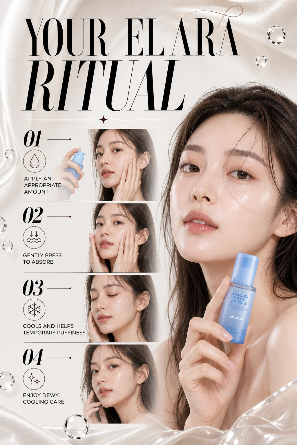 Cooling Peptide Ampoule 30ml | CellFusionC | CellFusionC Cooling Peptide Ampoule 30ml