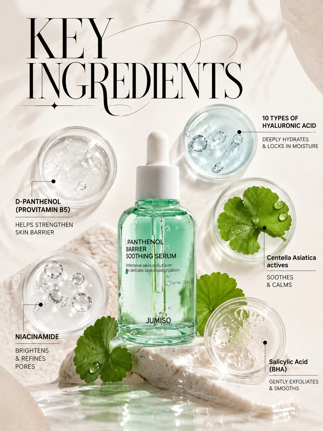 D-Panthenol Barrier Soothing Serum 70ml | Jumiso | Jumiso D-Panthenol Serum | LANEIGE Artisanal Luxury Hydration
