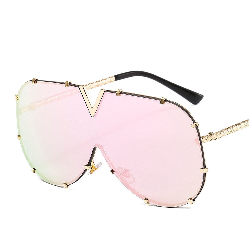 Luxury Vintage Square Sunglasses: Retro Oversized Eyewear for Women | ULZZANG BELLA